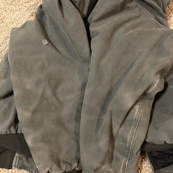 Green Tri Mountain Workwear Hooded Coat - Picture 3 of 6